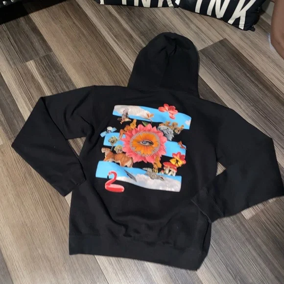 One Republic men's  Black Graphic Hoodie - Picture 8 of 8